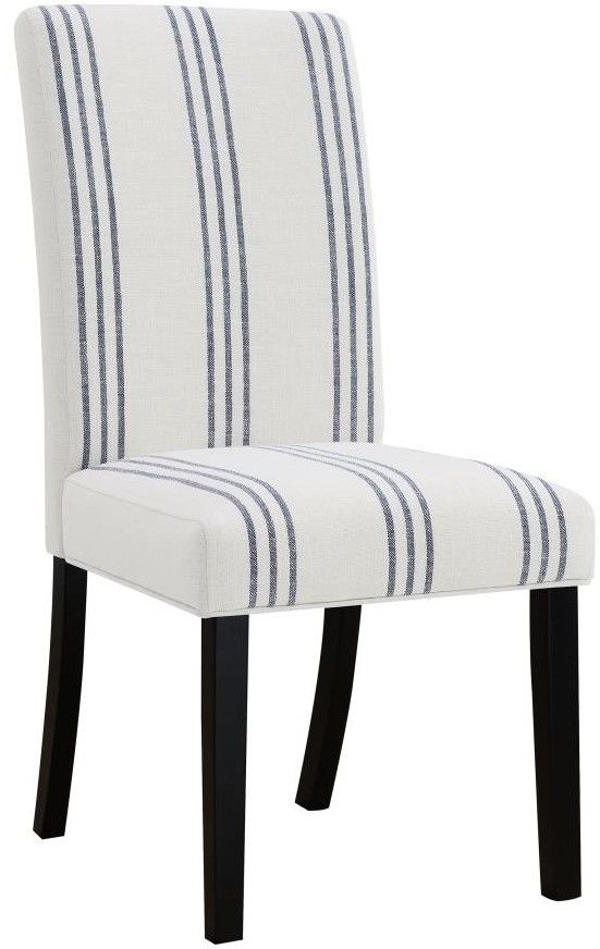 Coaster® Herran Beige/Black Upholstered Dining Side Chair-0