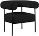 Meridian Furniture Blake Black Boucle Accent Chair-0