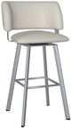 Amisco Easton Magnetite/Sleet Swivel Bar Stool-0