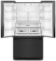 Réfrigérateur à portes françaises de 36 po à profondeur comptoir Whirlpool® de 20.0 pi³ - Noir-1