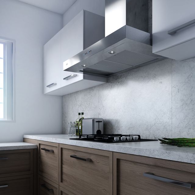 XO Fabriano Collection 48" Stainless Steel Wall Mounted Range Hood -3