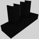 Vent-A-Hood® 66" Black Contemporary Wall Mounted Range Hood-5