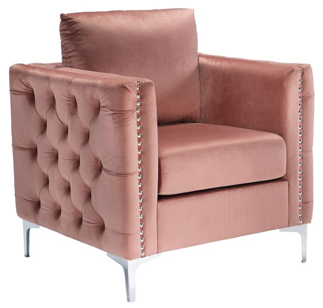 Signature Design by Ashley® Lizmont Blush Pink Accent Chair-0