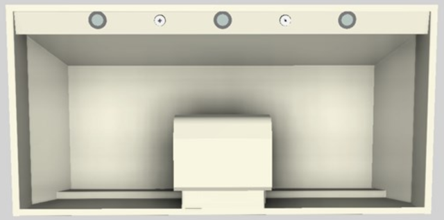 Vent-A-Hood® Designer Series 48" Biscuit Wall Mounted Range Hood-2