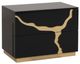 Furniture of America® Goldsberg 4-Piece Black/Gold Queen Bedroom Set-2