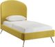 TOV Furniture Vivi Burnt Gold Velvet Twin Bed-1