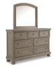 Signature Design by Ashley® Lettner 3-Piece Light Gray California King Sleigh Bed Set-2