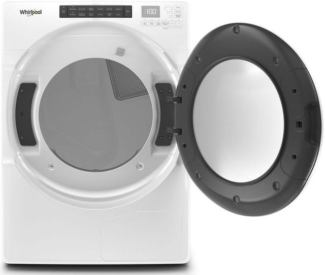 Whirlpool® 7.4 Cu. Ft. White Front Load Ventless Electric Dryer-1