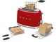 Smeg 50's Style 2 Slice Red Toaster-3