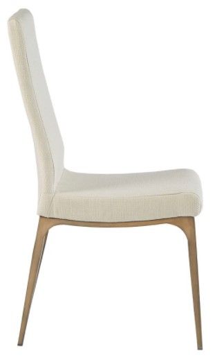 Olliix by Madison Park Captiva 2 Cream Dining Side Chair Set-2