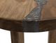 International Furniture Direct Silver Brown End Table-3