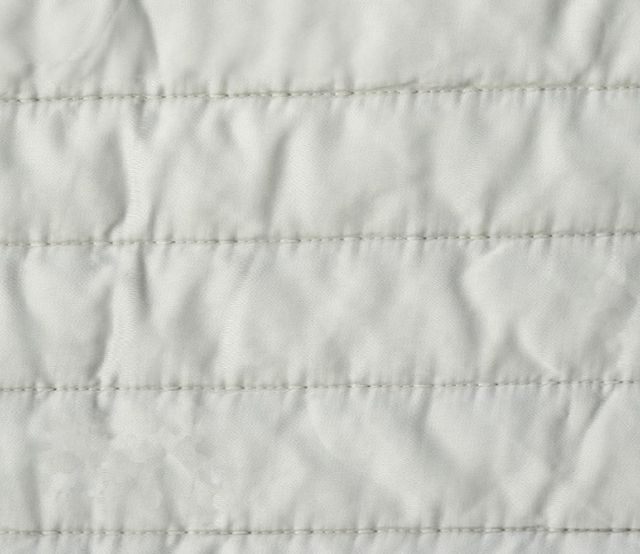 Cariloha Harbor Gray Viscose Stripe Stitch King Quilt-3