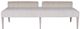 Vanguard® Furniture Compendium Jensen Worthy Snow Bench-1