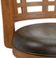 HH2 Home Fairfox Oak Swivel Counter Stool-4