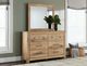 Signature Design by Ashley® Fenderport Tan Dresser and Mirror-1