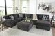 Signature Design by Ashley® Ballinasloe Smoke Oversized Accent Ottoman-4