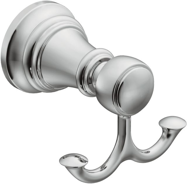 Moen® Weymouth® Chrome Double Robe Hook-0