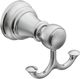 Moen® Weymouth® Chrome Double Robe Hook-0