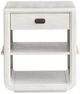 Magnussen Home® Sunset Cove Moonlight Pearl Chairside End Table-2