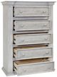 Stylecraft Georgia Gray 5-Drawer Chest-1