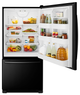 Amana® 33" 22.1 Cu. Ft. Black Bottom Freezer Refrigerator with EasyFreezer™ Pull-Out Drawer-4