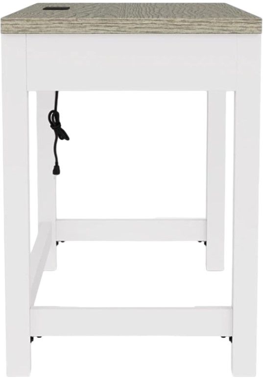 Riverside Furniture Finn Cloud/Fog Writing Desk-2