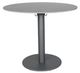 CabanaCoast® Customizable Origin Sol Sintered 42'' Outdoor Round Pedestal Balcony Table-2