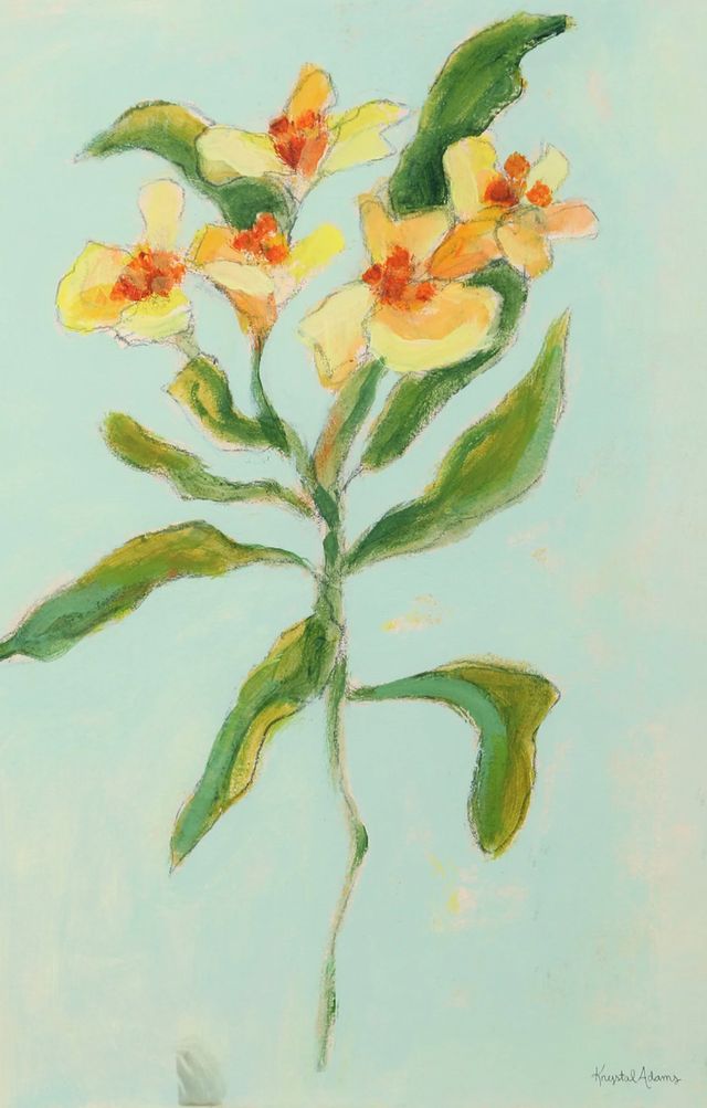 Stylecraft Lily Study I Wall Art-1