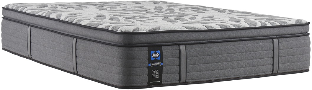 Sealy® Posturepedic® Plus Satisfied II 14" Innerspring Plush Euro Pillow Top Twin XL Mattress