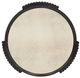 Bassett Mirror Rivera Gold Tinted End Table with Black Base-3