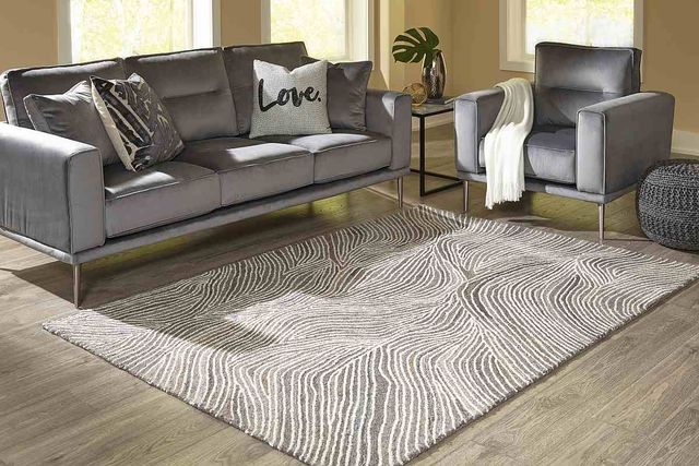 Signature Design by Ashley® Wysleigh Ivory/Brown/Gray Medium Rug-1