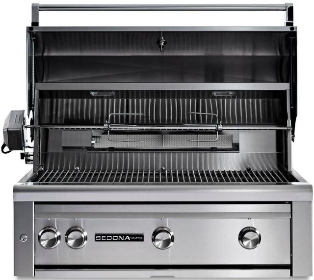 LYNX® Sedona 36" 3-Burner Stainless Steel Built-In Liquid Propane Grill with Rotisserie-4