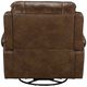 Albany Industries Winslow Brown Manual Swivel Glider Recliner-1