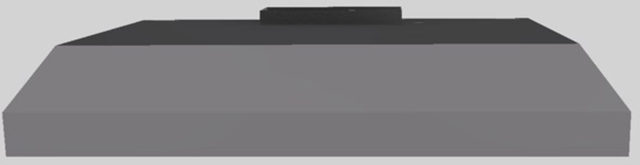 Vent-A-Hood® K Series 36" Gunsmoke Wall Mounted Liner Insert-0