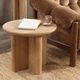 Classic Home Montengo Natural Maple Round End Table-1