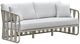 Intercon Alexa 4-Piece White Aluminum Outdoor Seating Set-2