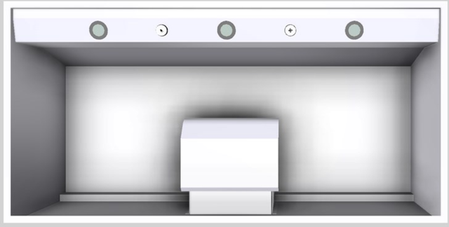 Vent-A-Hood® 48" Wall Mounted Range Hood-White-3