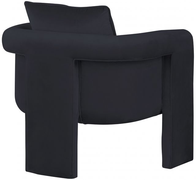 Meridian Furniture Sloan Black Velvet Accent Chair-1