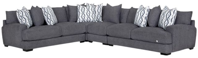Franklin™ Journey 4-Piece Merriville Graphite L-Shape Sectional-0
