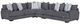 Franklin™ Journey 4-Piece Merriville Graphite Sectional-0