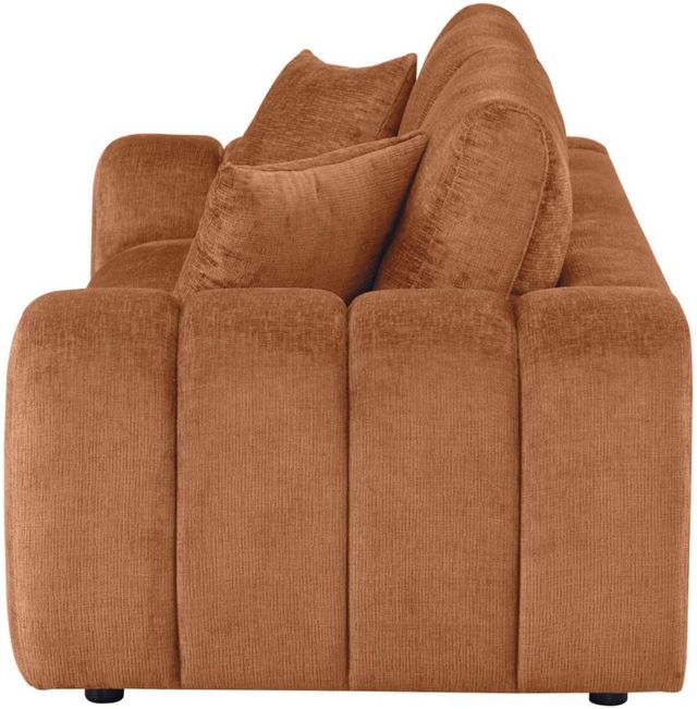 Coaster®  Burnett Burnt Orange Chenille Upholstered Wide Arm Sofa-3
