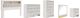 Signature Design by Ashley® Altyra 5-Piece White King Bedroom Set-0