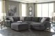 Benchcraft® Ambee Slate Oversized Accent Ottoman-3