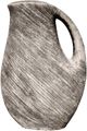 TOV Furniture Earthenware Water Can Gray Flower Vase-0