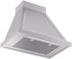 Ilve® Nostalgie II Noblesse 30" Stainless Steel Wall Mounted Range Hood with Chrome Trim-1