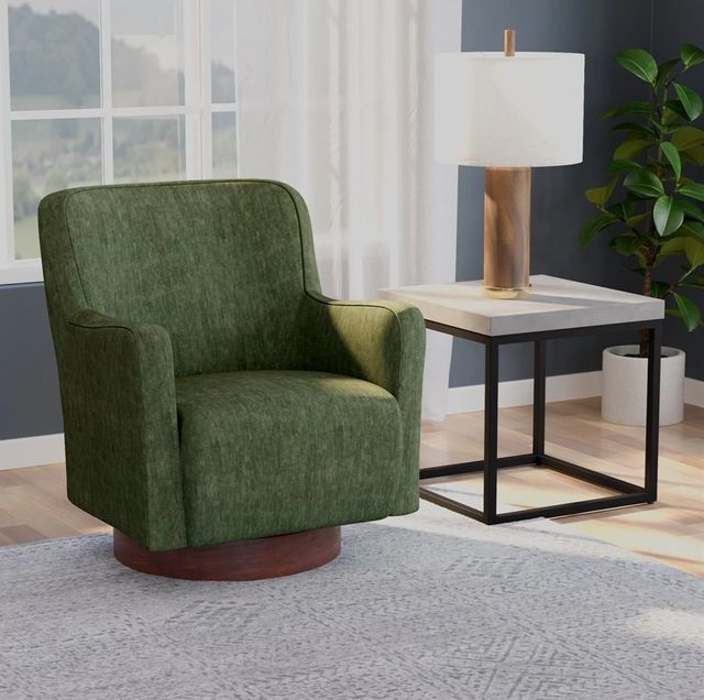 Emerald Home Clara Moss Swivel Chair-1