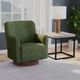 Emerald Home Clara Moss Swivel Chair-1
