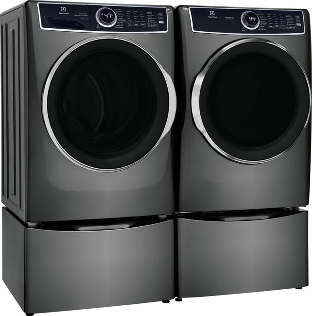 Electrolux® Titanium Front Load Washer & Gas Dryer Laundry Pair-3