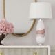 Bassett Mirror Benin Beige Table Lamp-4