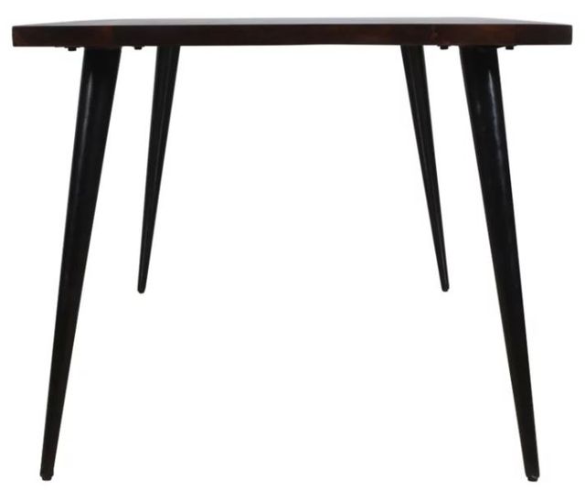 Jofran Inc. Prelude Walnut Dining Table with Black Base-3